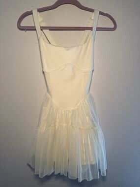 Popflex ivory pirouette dress